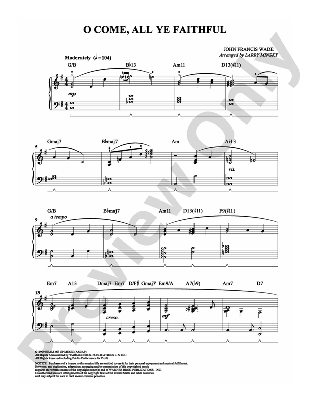 O Come, All Ye Faithful - DSM-PS-0007440 - Piano (Digital Download)