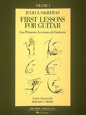 First Lesson for Guitar - Volume 1 - Guitar Technique - Julio S. Sagreras - Guitar Ricordi