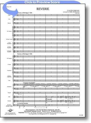 Reverie - Claude Debussy - Erik Morales FJH Music Company Score/Parts