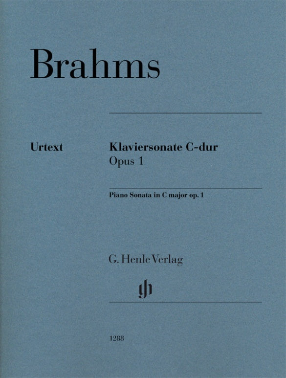 Brahms Piano Sonata in C Major Op 1