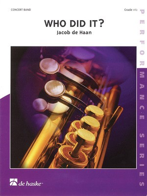 Who Did It? - Score and Parts - Various - De Haske Publications Score/Parts