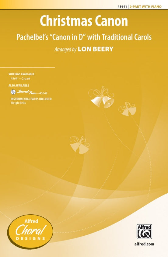 Christmas Canon - Arr. Lon Beery – 2-Part Choral Octavo (Digital Download)