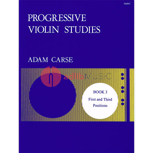Carse Progressive Violin Studies Book 3