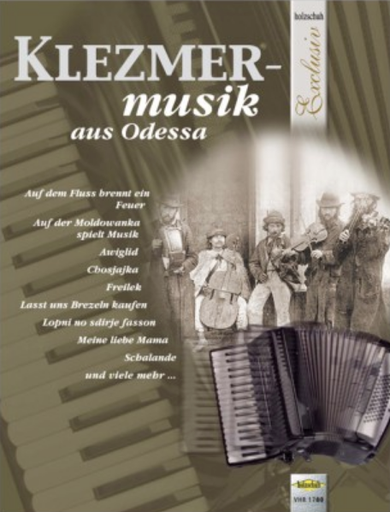 KLEZMER MUSIC FROM ODESSA FOR P/ACCORDION SOLO - ACCORDIAN - HOLZSCHUH