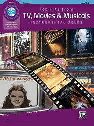 Top Hits from TV Movies & Musicals Trumpet Book/CD