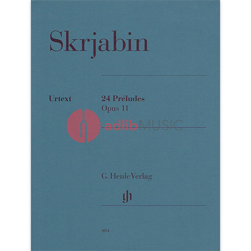 24 Preludes Op 11 Piano Solo