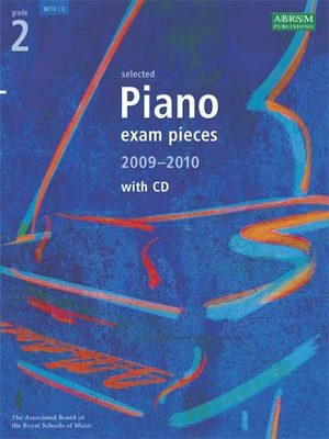 A B Pno Examination Pieces 2009-2010 Gr 2 Bk/Cd -