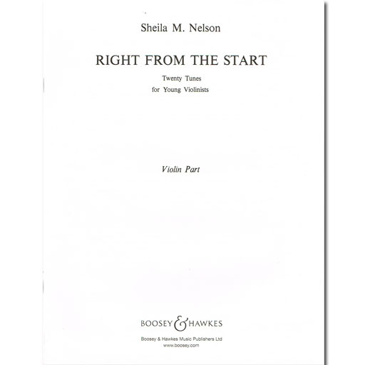 Right from the Start - Violin Part by Nelson Boosey & Hawkes M060039294