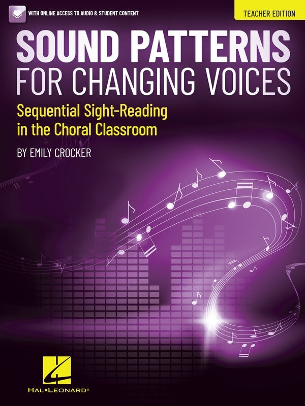 Sound Patterns For Changing Voices - Choral/Teacher Edition Hal Leonard 360733