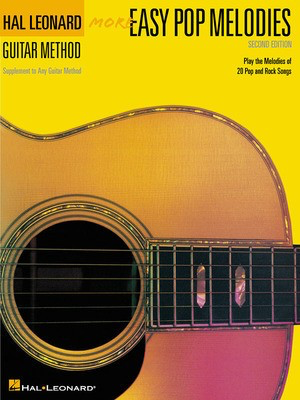 More Easy Pop Melodies - 2nd Edition - Book - Guitar Hal Leonard
