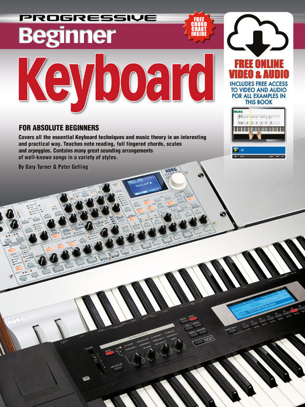Progressive Beginner Keyboard Bk/OLA