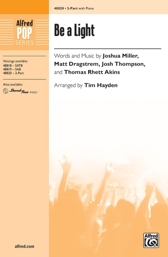 Be a Light – 2-Part Choral Octavo (Digital Download)