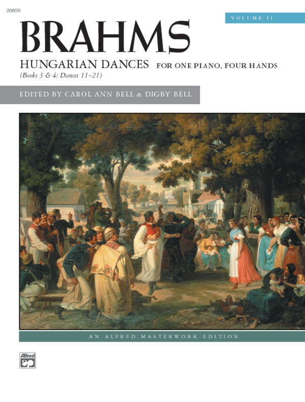 Hungarian Dances Volume 2 Piano Duet