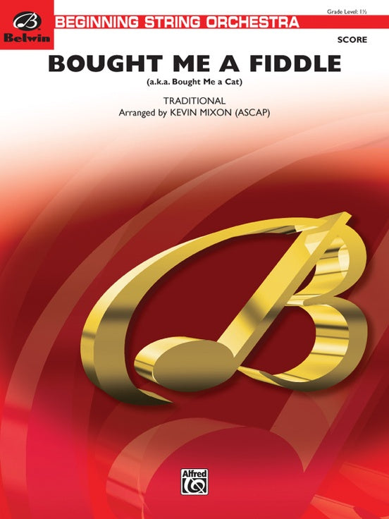 Bought Me a Fiddle – String Orchestra Conductor Score & Parts (Digital Download)