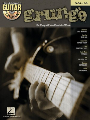 Grunge - Guitar Play-Along Volume 88 - Guitar Hal Leonard Guitar TAB with Lyrics & Chords /CD