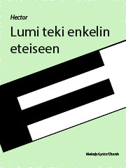 Lumi teki enkelin eteiseen - Melody/Lyrics/Chords (Digital Download)