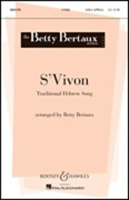 S'vivon (The Dreydl Song) - Traditional Hebrew Song - SATB Betty Bertaux Boosey & Hawkes Octavo