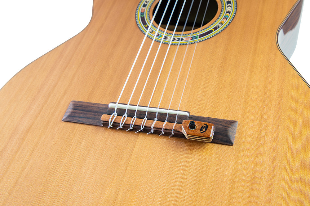 Classical Guitar Pickup - KNA NG2-7S Classical Guitar Pickup for 7 Strings with Volume Control