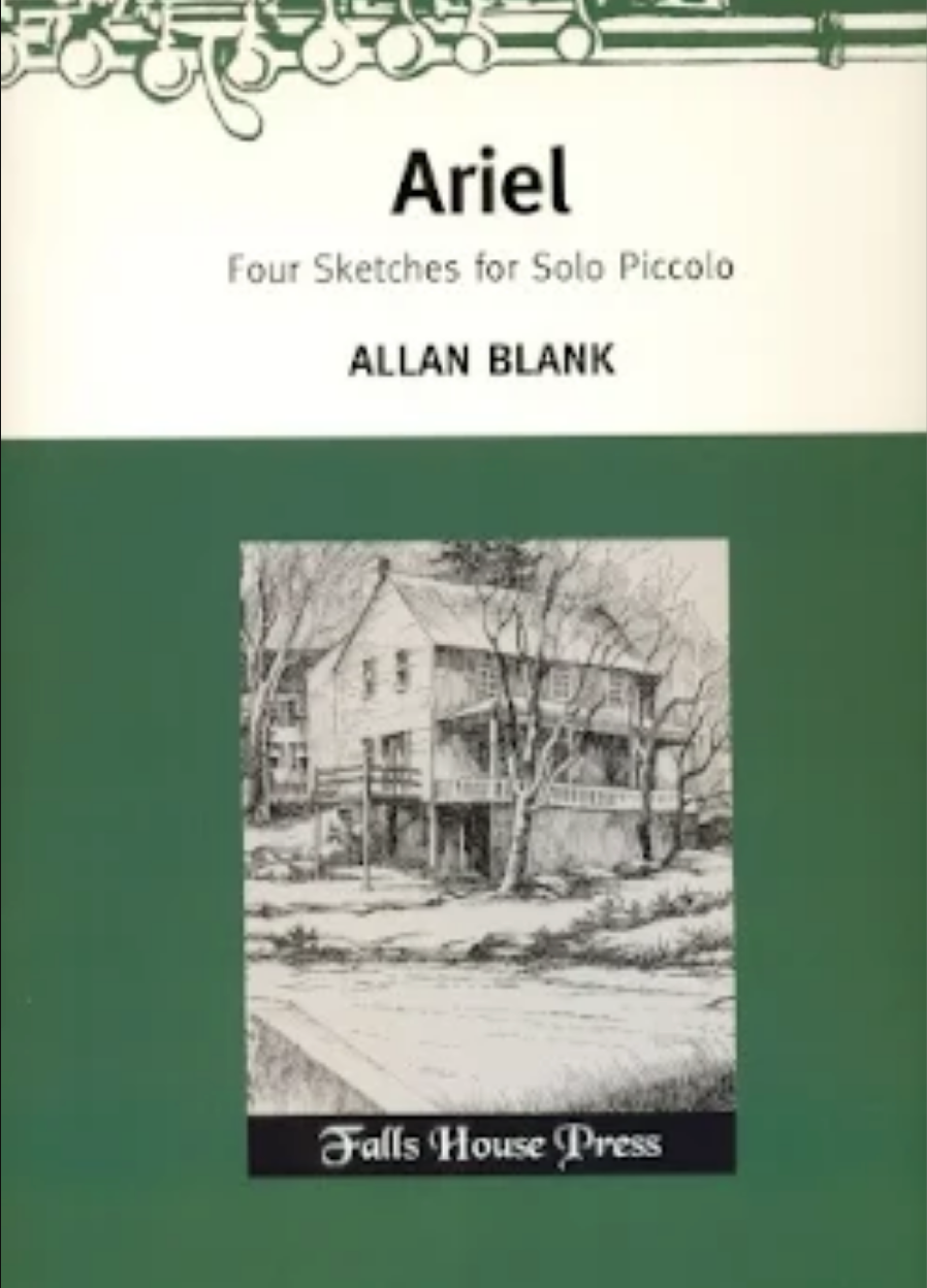 Ariel; Four Sketches for Solo Piccolo - BLANK - FALLS HOUSE