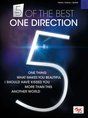 Take 5 of the Best No. 12 - One Direction - Guitar|Piano|Vocal Sasha Music Publishing Piano, Vocal & Guitar Softcover