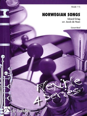 Norwegian Songs - Edvard Grieg - Jacob de Haan De Haske Publications Score/Parts
