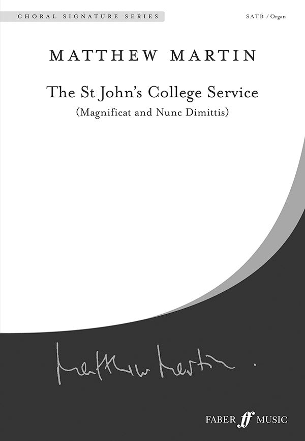ST JOHNS COLLEGE SERVICE SATB