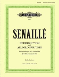 Senaille - Introduction & Allegro Spiritoso - Euphonium or Trombone or Tuba/Piano Accopmaiment - Peters H853