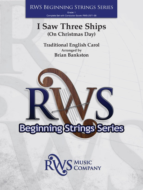 I Saw Three Ships (On Christmas Day) - String Orchestra Conductor Score & Parts (Digital Download)