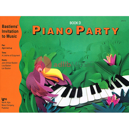 Invitation To Music Piano Party Bk D - Jane Bastien - Piano Neil A. Kjos Music Company