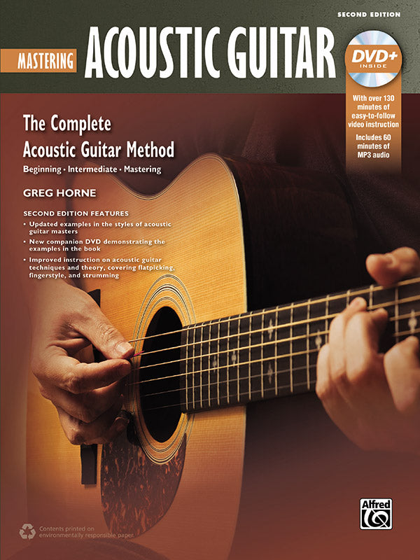 MASTERING ACOUSTIC GUITAR 2ND ED BK/DVD