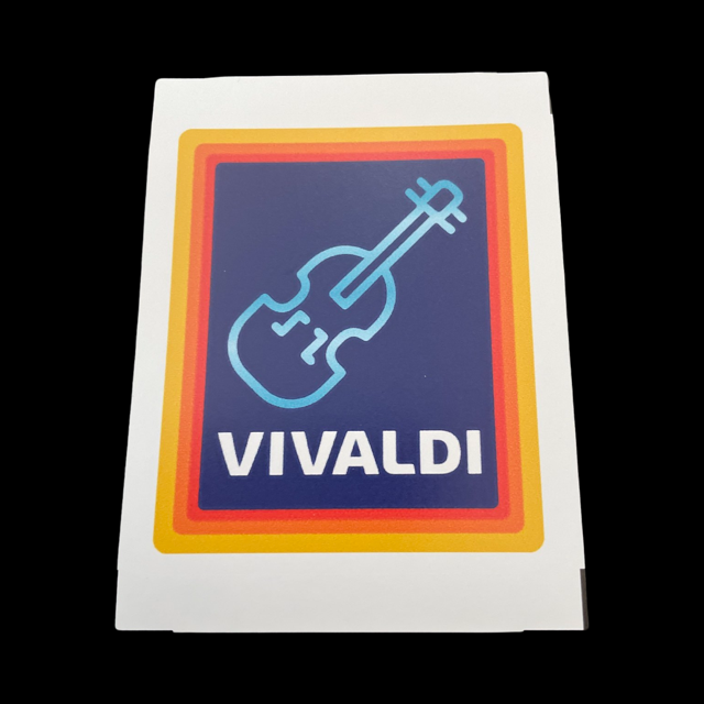 VivALDI Violin Sticker