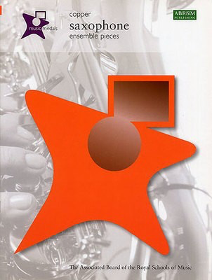 Music Medals Saxophone Ensemble Pieces Copper