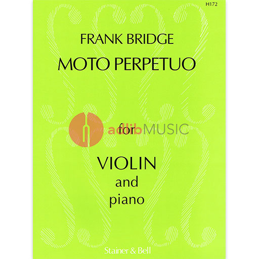 Moto Perpetuo - Frank Bridge - Violin Stainer & Bell