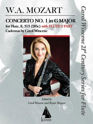 Concerto No. 1 in G Major for Flute, K. 313 - With Flute 2 Part - Wolfgang Amadeus Mozart - Flute Lauren Keiser Music Publishing