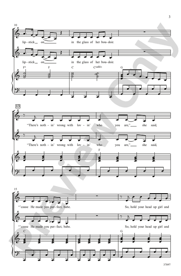 Born This Way – SSA Choral Octavo (Digital Download)