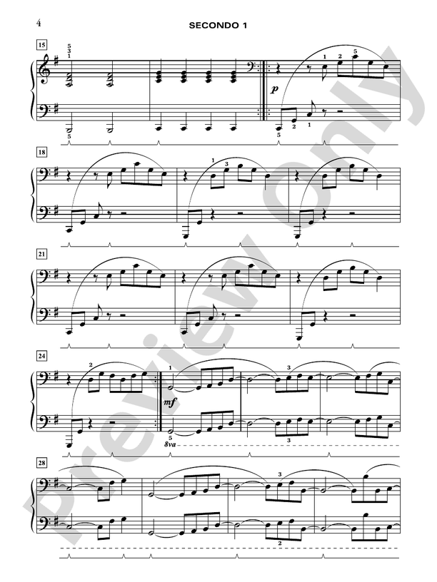 Don't Stop Believin': by Journey - 2 Pianos, 8 Hands (Digital Download)