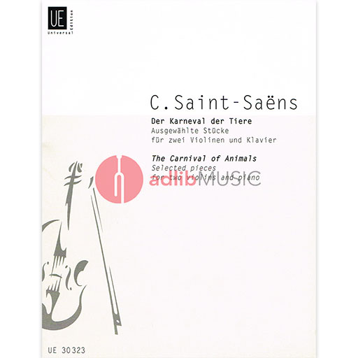 Carnival of the Animals for 2 Violins & Piano