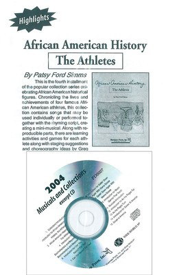 African American History: The Athletes - Patsy Ford Simms - Shawnee Press Book/CD