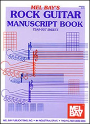 Rock Guitar Manuscript Bk -