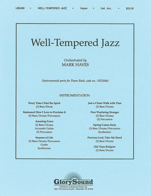 Well-Tempered Jazz Bass/Drums/Percussion/Guitar/S - Hal Leonard Instrumental Parts Parts