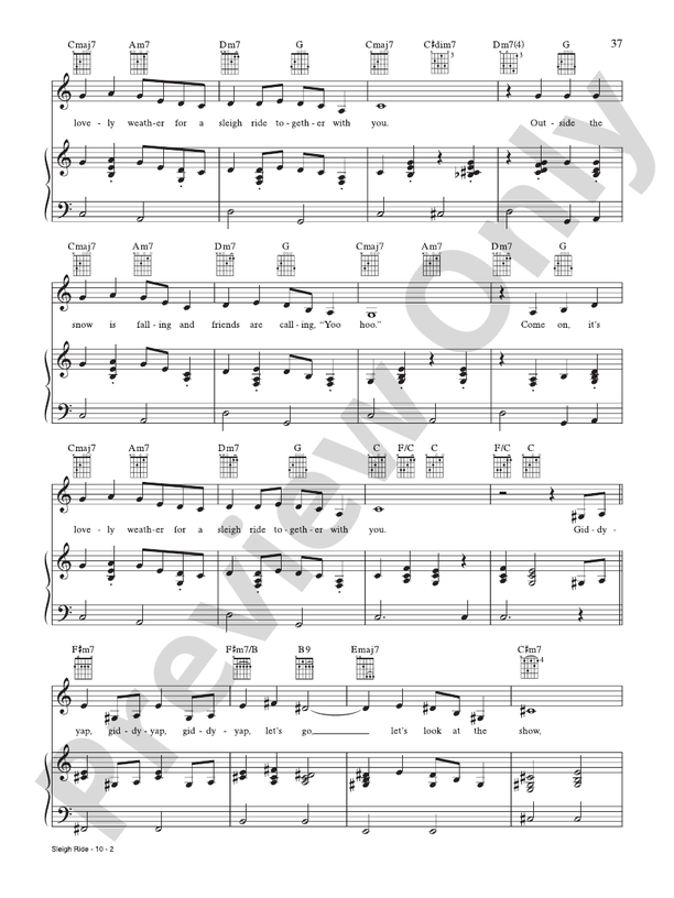 Sleigh Ride - Amy Grant - PVG (Digital Download)