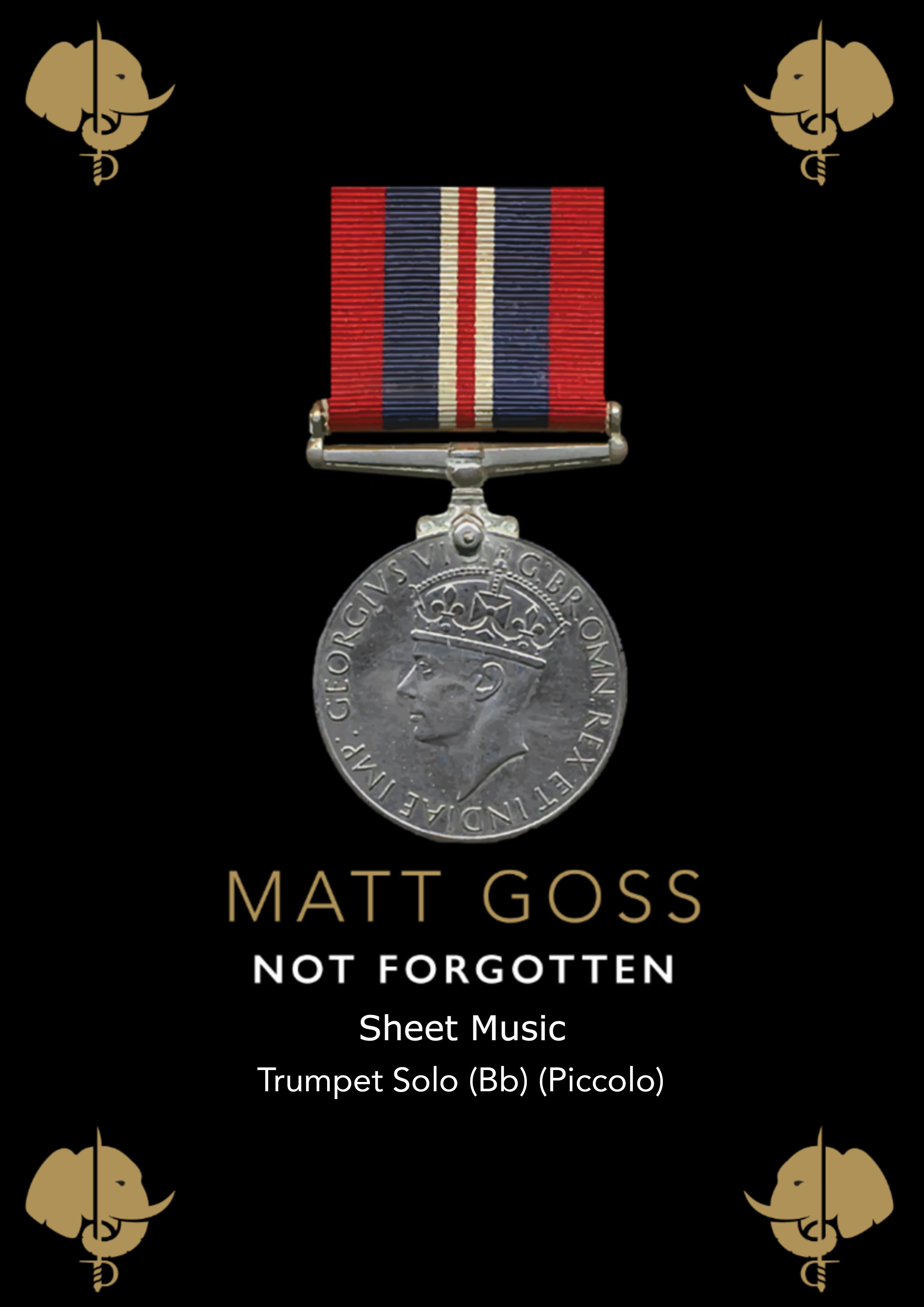 Not Forgotten - Trumpet in Bb Part (Digital Download)
