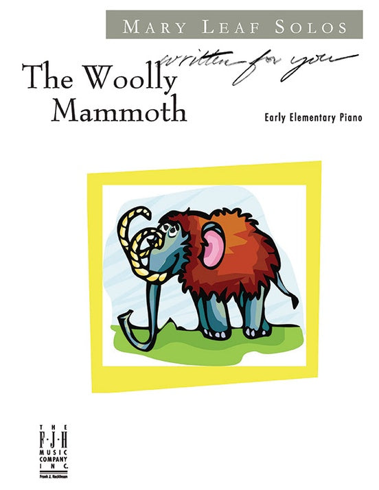 The Woolly Mammoth - Piano (Digital Download)