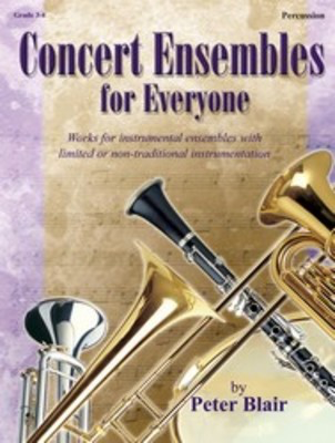 Concert Ensembles For Everyone Percussion -