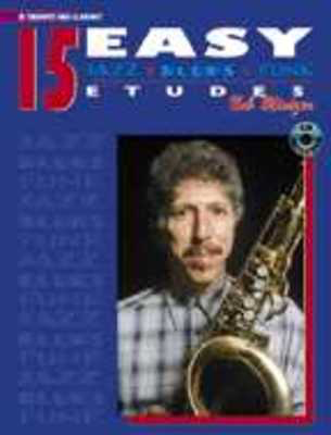 15 Easy Jazz Blues & Funk Etudes B Flat Inst Bk/Cd
