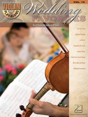 Wedding Favorites - Violin Play-Along Volume 13 - Various - Violin Hal Leonard /CD