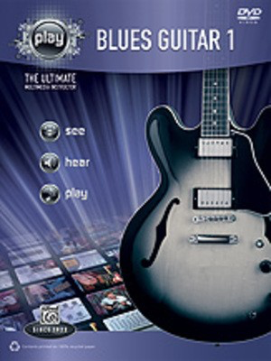 ALFREDS PLAY BLUES GUITAR 1 BK/DVD