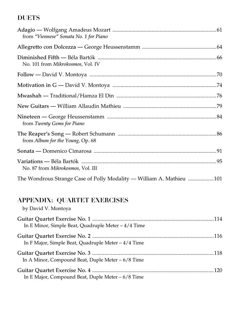 Solos and Duets for Classical Guitar - OLA - Centerstream Publications 1447614