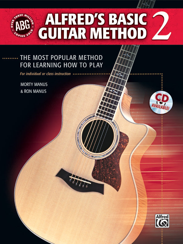 ALFREDS BASIC GUITAR METHOD 2 BK/CD