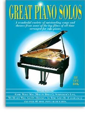 Great Piano Solos The Film Book -